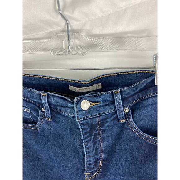 Copied - Levis 311 Shaping Skinny Jean Blue Womans Dark Wash Size 31 - Picture 2 of 3